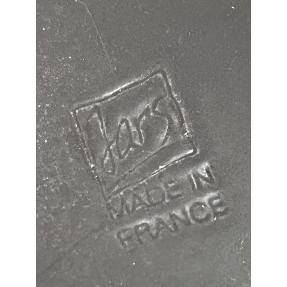 Jars France Tourron Gris Ecorce Dinner Plate 10.5" Charcoal Gray - Picture 6 of 8